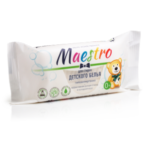 Ūkinis muilas "Maestro" vaikiškiems skalbiniams  125g